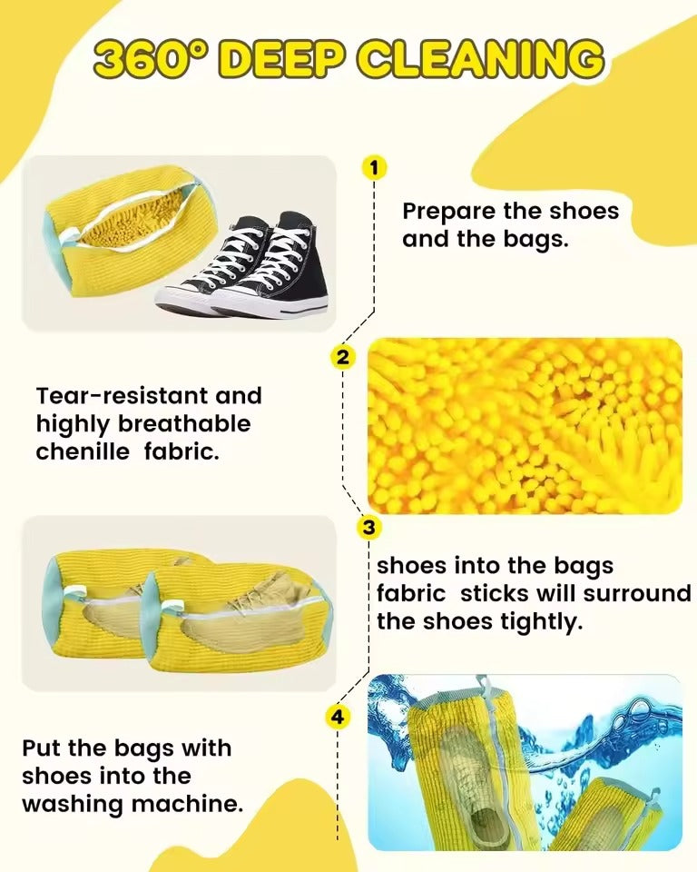 TrendHalo™  Washing Shoe Bags